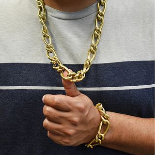 Massive Link 18K Necklace