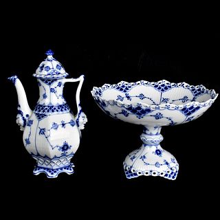 Two Royal Copenhagen Porcelain Tableware
