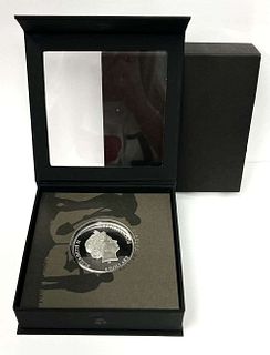 2022 Cook Islands $5 "Circle Of Life" Proof 1 ozt .999 Silver