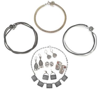 Group of Assorted Sterling Silver Jewelry
