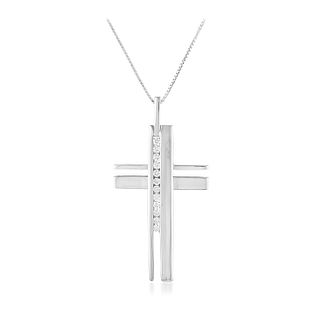 Salvini Diamond Cross Necklace