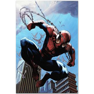 Marvel Comics "Ultimate Spider-Man #156" Numbered Limited Edition Giclee on Canvas by Mark Bagley with COA.