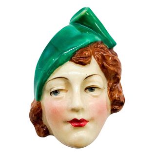 Lady in Green HN1613, Wall Mask - Royal Doulton