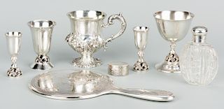 Tiffany, La Paglia, Barnard Sterling Hollowware, 8 pcs