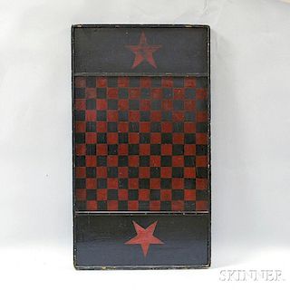 Painted Pine Double-sided Game Board