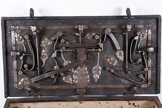 German Iron Strongbox, 17th - 18th Century