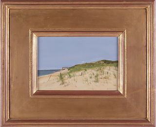 Lori Zummo Oil on Panel "Nantucket Landscape"
