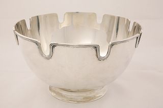 Tiffany & Co. Sterling Silver Monteith Bowl