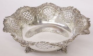 Tiffany & Co. Sterling Silver Reticulated Fruit Basket