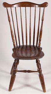 American Fan-Back Windsor Side Chair, 18th Century