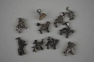 Vintage Collection of Sterling Silver Charms/ Pedants