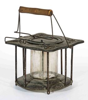 CAST-IRON AND SHEET-IRON ARNOLD'S PATENTED COMBINED STOVE AND LANTERN