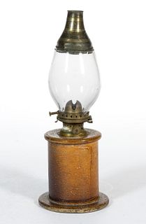 PAPER MACHE L. H. THOMAS PATENTED KEROSENE SAFETY LAMP