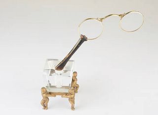 15K Rose Gold~ Victorian Lorgnette Spectacles~ France