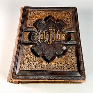 Victorian Holy Bible Dated 1887