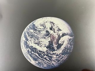 Apollo 10 View of the Earth~ Silver Halide