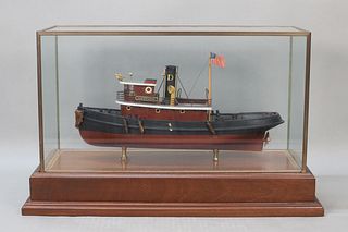 Lannan Ship Model of Steamship "Dauntless"