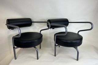 Vintage Pair Modernist Armchair by The Natural Choice~ Denmark