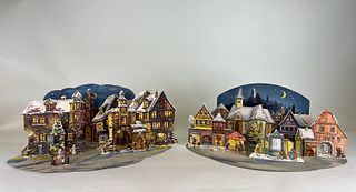 1960s Christmas Fold-out 3D Cards/ Advent Calendar