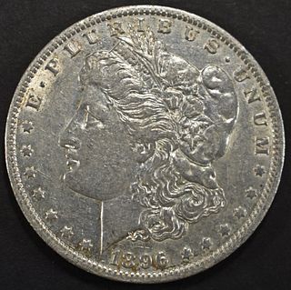 1896-O MORGAN DOLLAR AU