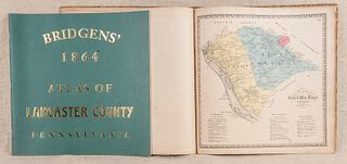 H. F. Bridgens, Atlas of Lancaster County, Pennsyl