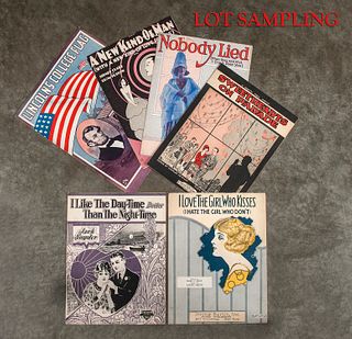 Collection of sheet music, early 20th c.