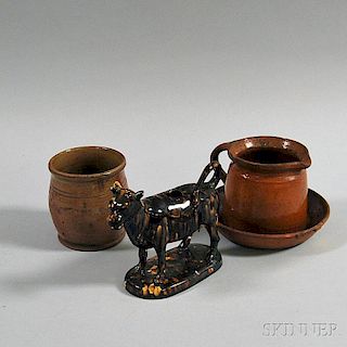 Four Pottery Items
