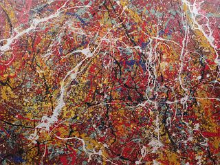  Style of Jackson Pollock: Drip Painting