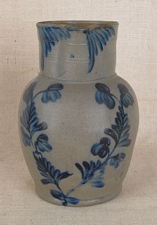Pennsylvania or Maryland stoneware pitcher, 19th c
