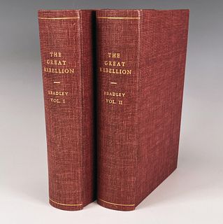 TWO VOLUME THE GREAT REBELLION HC 1863