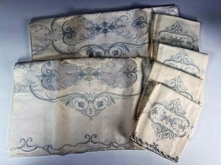VINTAGE EMBROIDERED IBED LINENS DOUBLE BED