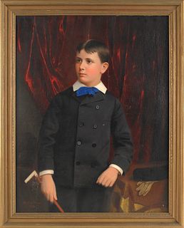 Matthew Wilson (American 1814-1892), oil on canvas