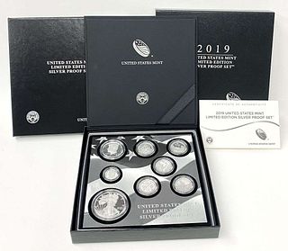 2019 U.S. Mint Limited Edition Silver Proof Set (8-coins)