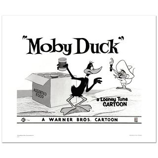 Moby Duck, Daffy Duck & Speedy Gonzales Limited Edition Giclee from Warner Bros., Numbered with Hologram Seal and Certificate of Authenticity.