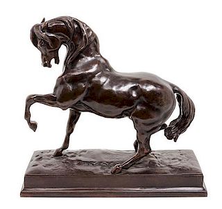 After Antoine-Louis Barye, (19th Century), Cheval Turc