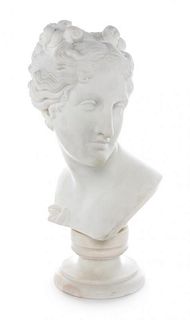 * After Antonio Canova, (Early 20th Century), Bust of Venus Italica