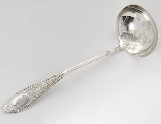 STERLING SILVER PUNCH LADLE