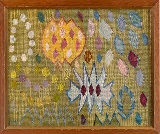 Ann-Mari Forsberg (Swedish, B. 1916) Tapestry Sjöstjärna (Starfish), H 12" W 14.5"