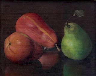 Artist Unknown, (American, 20th century), Still Life with Pears