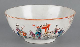 Chinese export porcelain bowl, early 19th c., 4 1/