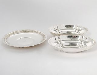 GROUP OF THREE STERLING SILVER ARTICLES
