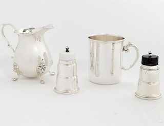 GROUP OF SILVER ARTICLES