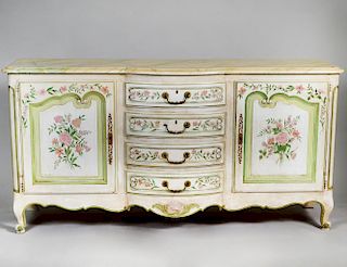FRENCH PROVINCAL STYLE PAINTED DRESSER