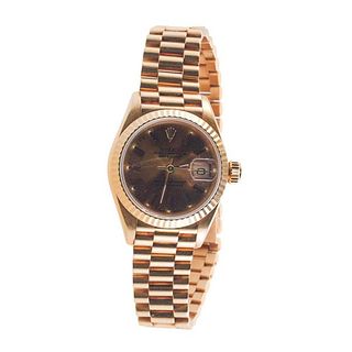 Rolex Datejust 18k Gold Lady&#39;s Watch 69178