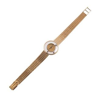 Chopard Happy Diamonds 18k Gold Watch 4049