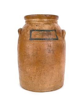 New Jersey two-gallon stoneware crock, 19th c., im