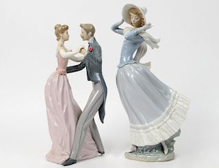 LLADRO “ANNIVERSARY WALTZ” AND A DANCING COUPLE