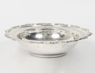STERLING SILVER RETICULATED BOWL