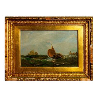 Edwin Hayes RHA (British, 1819-1904) Oil on Canvas