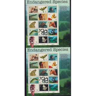 2pc Stamps, Endangered Species, Scott 3105 by UPS